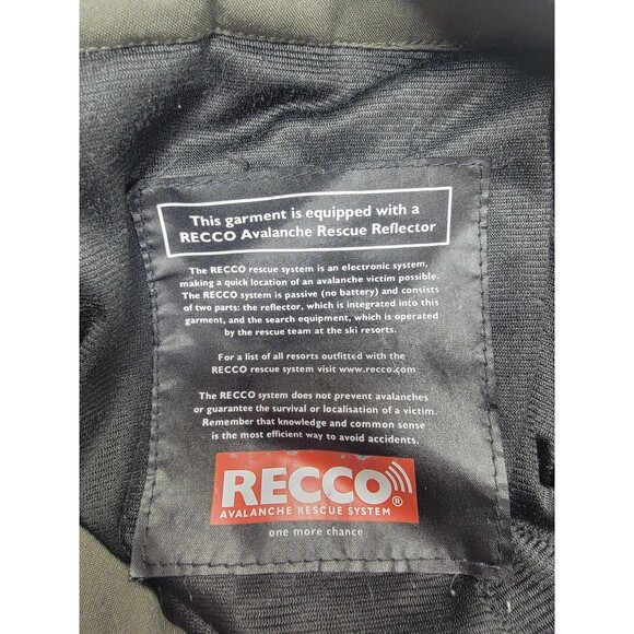 RLX Ralph Lauren Ski Snow Pants Womens Medium Olive Green RECCO Insulated RLX67 - Picture 14 of 16